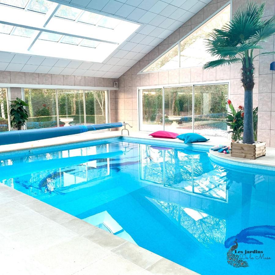 Les Jardins De La Muse, Piscine Couverte, Spa Et Fitness Basse-Goulaine Exterior photo